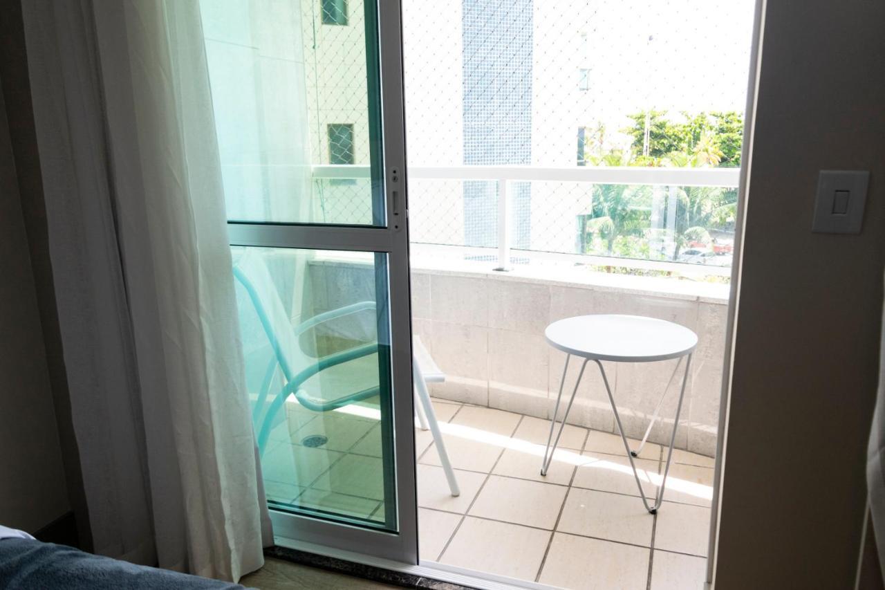 累西腓202 Flat Beira Mar Av Boa Viagem Com Cozinha公寓式酒店 外观 照片