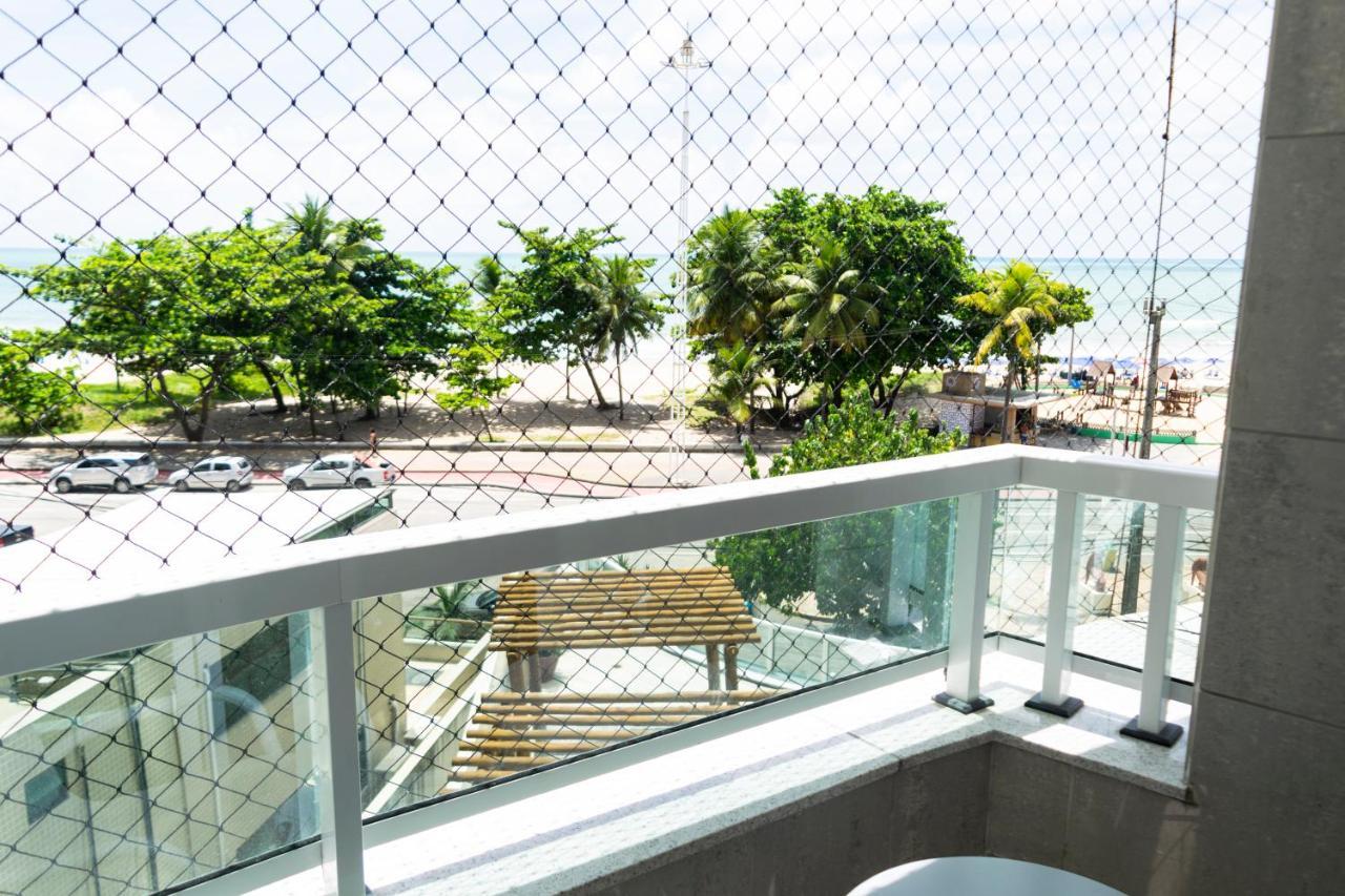 累西腓202 Flat Beira Mar Av Boa Viagem Com Cozinha公寓式酒店 外观 照片